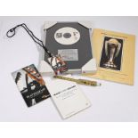 Memorabilia, to include a Platinum VIP card to Live Aid 2005 with presentation disc and paperwork,