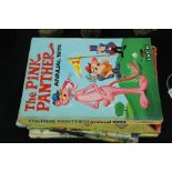 Rupert Annuals, seven in total, together with the Topper Book and the Pink Panther Annual