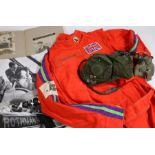 Grouping of items to David Perrin, the youngest member of the 1970's Rothman's Aerobatic Display