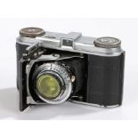 Voigtlander camera with Skopar 1:3,5 f=5cm lens, folding yellow lens cover