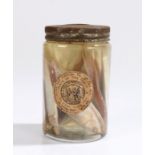 Army & Navy Co-Operative Society, Flies and Fishing Tackle for all parts of the World, a glass jar
