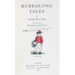 Enid Blyton, Rubbalong Tales, signed by the author, third edition 1960, London MacMillan & Co
