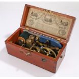 Improved Patent Magneto Electric Machine for Nervous Diseases, housed within the mahogany case, 26cm