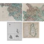Maps, to include A Map of Northampton, W.H. Toms, Pacific, Plans in Society & Cook Islands, Cook &