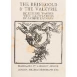 The Ring of the Niblung, a trilogy with a prelude by Richard Wagner, illustrated by Arthur