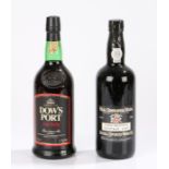 Port, to include Real Companhia port 1987, 21%, 75cl and a bottle of Dow's Port 19%, 75cl, (2)