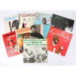 9 x Jazz LPs. Louis Armstrong - The Unforgettable Louis Armstrong. Harry Beckett - Joy Unlimited.