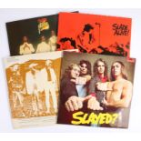 4 x Slade LPs. Play It Loud ( 2383 026 ). Slade Alive ( 2383 101 ), gate-fold sleeve. Slayed? ( 2383