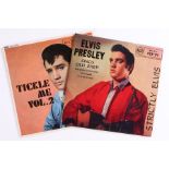 2 x Elvis Presley 7" EPs. Strictly Elvis ( RCX 175 ). Tickle Me Vol. 2 ( RCX 7174 ).