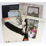 4 x Led Zeppelin LPs. Led Zeppelin. Led Zeppelin IV. Presence. The Soundtrack to the Film The Song
