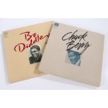 2 x Chess Records CD box sets. Chuck Berry - The Chess Box, 3-CD set with booklet. Bo Diddley -The