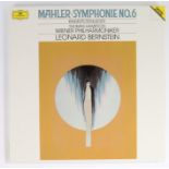 Leonard Bernstein - Mahler. Symphonie No.6, 2 x LP Box Set (427 6981) with inner tray and booklet.