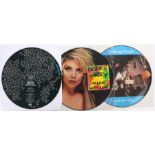 3 x 12" picture disc singles. Frankie Goes To Hollywood - Relax ( 12 PZTAS 1 ). Debbie Harry - In