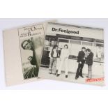 2 x LPs. Dr Feelgood - Malpractice (UAS 29880). John Otway and Wild Willy Barrett - John Otway and