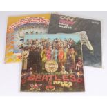 3 x Beatles LPs. Magical Mystery Tour. Sgt, Pepper's Lonely Hearts Club Band. The Early Years.