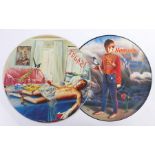 2 x Marillion LPs. Fugazi ( EMCP 29 0085 0 ), 12" picture disc. Misplaced Childhood ( MRLP 2 ),