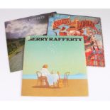 3 x Gerry Rafferty LPs. Gerry Rafferty. Sleepwalking. Snakes and Ladders.
