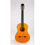 Fernandez Spanish acoustic guitar, circa 1972, nineteen fret fingerboard, rosewood back and sides