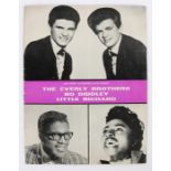 A 1963 UK Tour programme, starring the Everly Brothers, Bo Diddley Little Richard and The Rolling