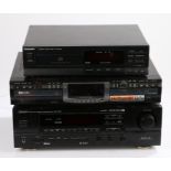 Panasonic SLMPJ325A compact disc player. Phillips CDR775 CD Recorder. Denon AVR 1100RD AV Reciever.