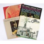 4 x Eric Clapton LPs. 461 Ocean Boulevard ( 2479 118 ). History Of Eric Clapton. Eric Clapton's