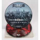6 x Drum & Bass 12" Picture Discs. Adam F (4) Metrosound ( KAOS 001). Smash Sumthin (KAOS 003).