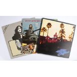2 x LPs and 1 x 12" EP. The Eagles - Hotel California ( K53051 ), with poster. Joe Walsh (2) - There