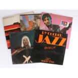 5 x Rock LPs. Edgar Winter - Jasmin Nightdreams. Ry Cooder (2) - Bop Till Drop. Jazz. Santana -