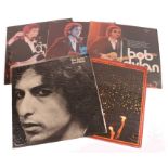 5 x Bob Dylan LPs. Before The Flood. Hard Rain. Vol.1. Vol 2. Vol 3.