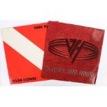 2 x Van Halen LPs. Diver Down ( WB K 57003 ). For Unlawful Carnal Knowledge ( WX 420 ).Vinyl : E.