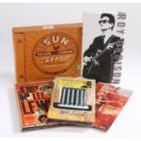 5 x Rock n Roll Box sets. Eddie Cochran - Guitar Picker, Jerry Lee Lewis - A Half Century of Hits,