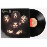 Queen - II LP ( EMA 767 ). laminated gate-fold sleeve with printed inner sleeve.VG