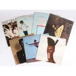 7 x 1980s LPs. Joan Armatrading - Walk Under Ladders. Grace Jones (3) - Island Life.