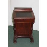 Victorian mahogany Davenport