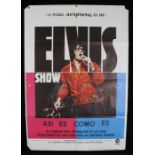 Elvis Asi Es Como Es (that's the way it is) (1970), Spanish one sheet documentary film poster, 27