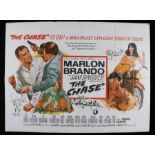 The Chase (1966) - British Quad film poster, starring Marlon Brando, folded, 30" x 40"