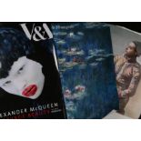 Exhibition posters- Alexander McQueen Savage beauty, V&A, 19 1/2" x 30", 10 Picassos del Kunstmuseum