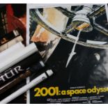 Film posters, to include King Arthur (Sword), King Arthur (Lead Actors), Titanic, Titanic (Front
