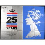 25 Years Impressions (1977) - British Quad film poster, folded, 30" x 40"