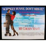 My Cousin Vinny (1992), British quad film poster, starring Joe Pesci, folded, 40" x 30"