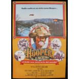 Hooper El Incredible, (1978) - Spanish one sheet film poster, starring Burt Reynolds, folded, 27"