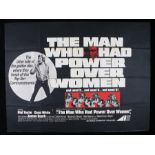 The Man Who Had Power Over Women (1970) - British Quad film poster, starring Rod Taylor, folded, 30"