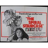 The Spiral Staircase (1975 release) - British Quad film poster, starring Jacqueline Bisset and