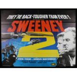 Sweeney (1978) - British Quad film poster, starring John Thaw and Dennis Waterman, printed in