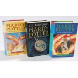 Harry Potter and the Order of the Phoenix, first edition 2003, Harry Potter and the Half Blood