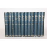 Twelve Navarre society volumes, to include the history of Tom Jones, Amelia, the adventures of