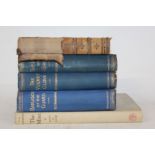 T.E. Lawrence, the mint, 1955, three H.S Merriman volumes, Barlasch of the guard, the velvet