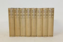 The plays of Moliere, in English and French, 8 volumes (8)