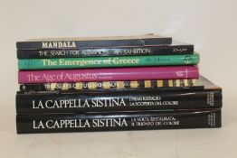 Collection of reference books, to include Max Ernst, Din McCullin, Daid Bailey, Snowdon and