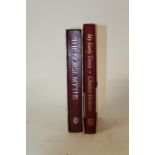 Folio Society- Charles Dickens my early times, the norse myths, both with slip cases (2)